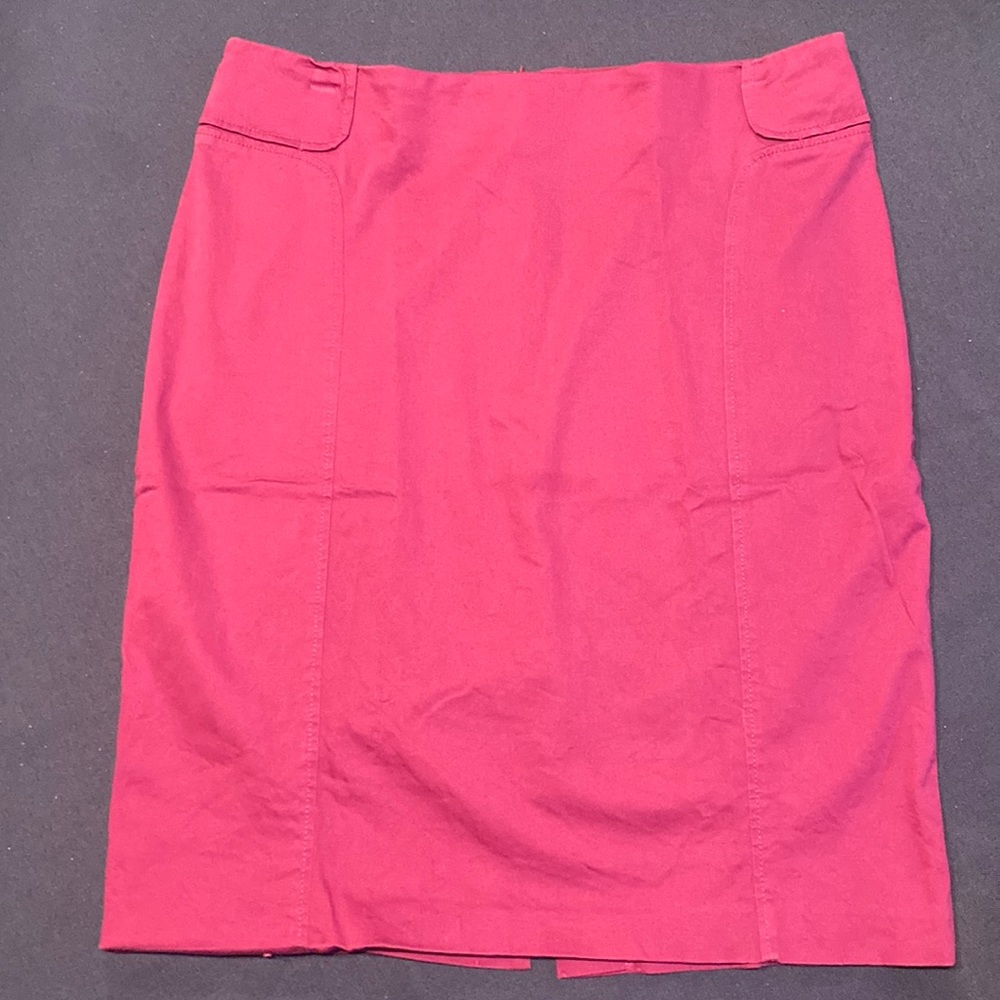 New York & Company Plum Pencil Skirt, Size 8